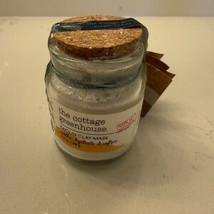 The Cottage Greenhouse Kaolin Clay Mask 3.5oz Natural Facial Treatment Hydrating